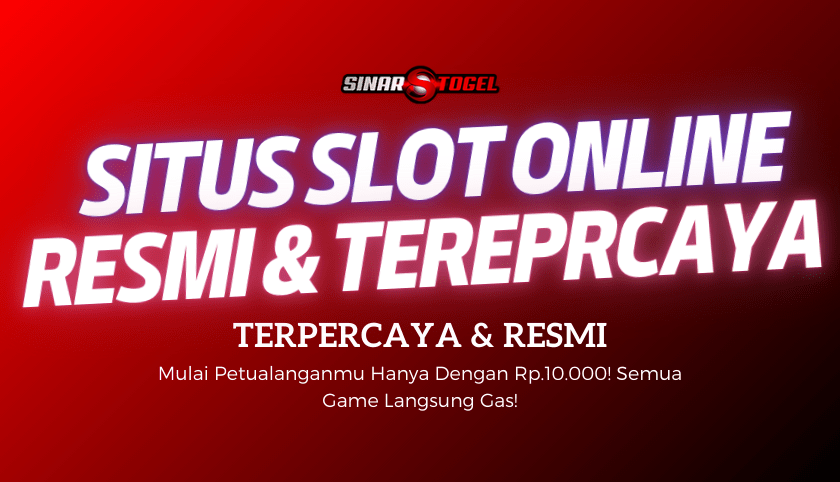 SINARTOGEL Link Slot Online Resmi dengan Bonus Terbesar